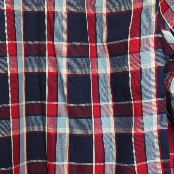 J Crew Men Heavyweight Flannel Plaid Shirt New Button Front Medium - Picture 7 of 8